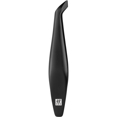 ZWILLING Premium Nagelhautschneider in schwarz mit scharfen, abgewinkelten Schneiden.