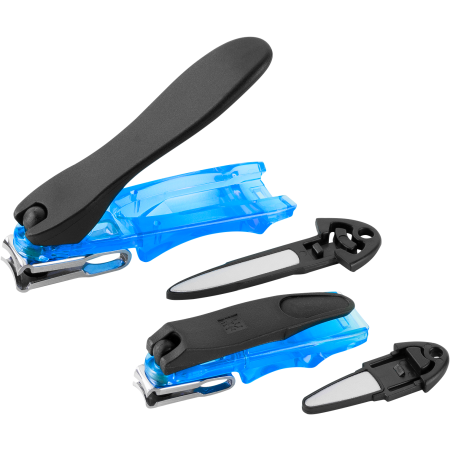 Maniküre Pediküre Nagelknipser Set, blau