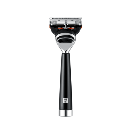 ZWILLING 
Classic Rasierer  in schwarz mit hochwertigem Edelharz-Griff und auswechselbaren Klingen, kompatibel mit Gillette® Fusion™, SkinGuard und ProShield Klingen