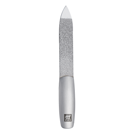 ZWILLING Premium Saphir-Nagelfeile mit grob-und feinkörnigen Feilenflächen zum Kürzen und Formen inklusive Reinigungsspitze.