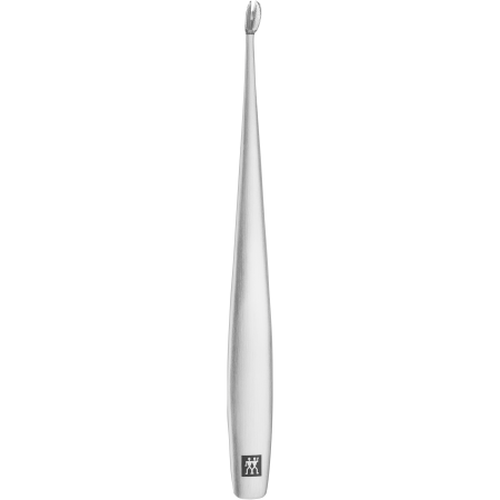 ZWILLING Premium Nagelhautmesser aus rostfreiem Edelstahl mit V-förmiger Spitze für präzises Schneiden von Nagelhaut.