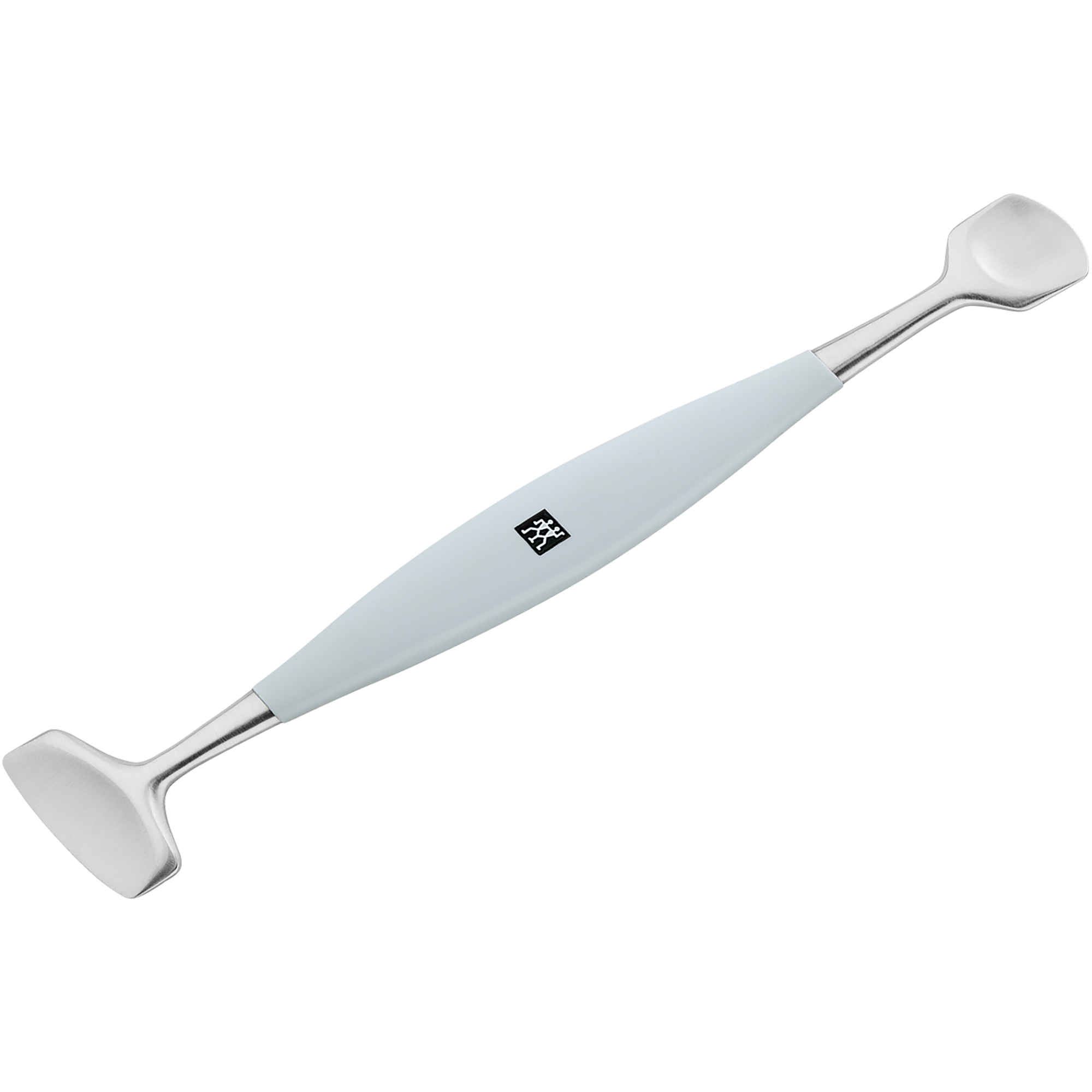 Queransicht des ZWILLING Facial Pore Refiners mit beidseitig unterschiedlich geformten Enden.