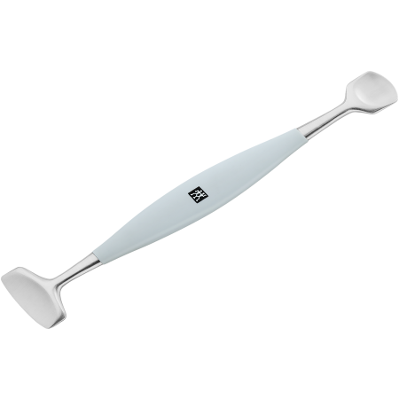 Queransicht des ZWILLING Facial Pore Refiners mit beidseitig unterschiedlich geformten Enden.
