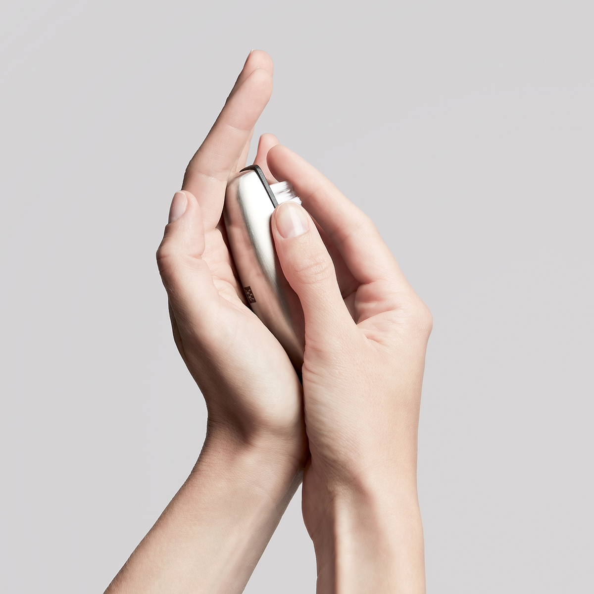 Hand- und Nagelbürste, Edelstahl mattiert