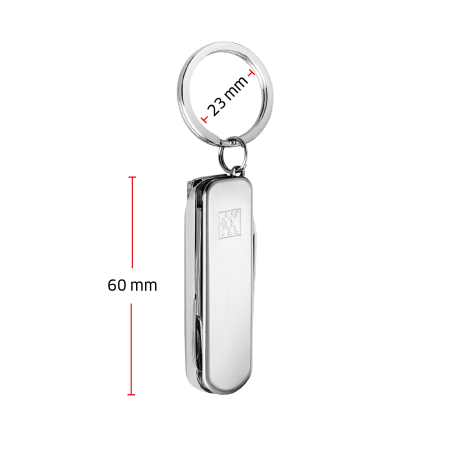 Maniküre Pediküre Multi-Tool 60mm, Edelstahl glänzend