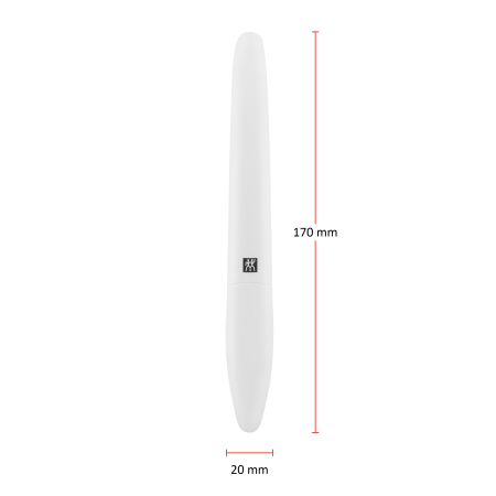 Größenangaben einer ZWILLING Premium Keramik-Nagelfeile. Gesamtlänge beträgt 170mm.