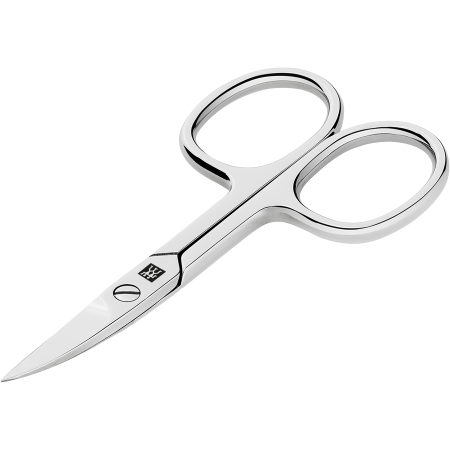 Queransicht einer ZWILLING Classic Nagelschere aus rostfreiem Edelstahl mit scharfen, präzisen Klingen und ergonomischen Griffen.