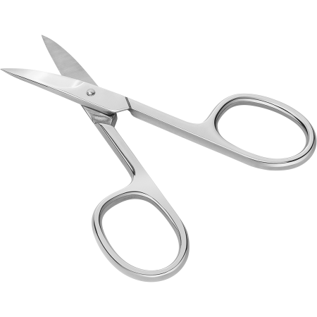 Rückansicht einer ZWILLING Classic Nagelschere aus rostfreiem Edelstahl mit scharfen, präzisen Klingen und ergonomischen Griffen.