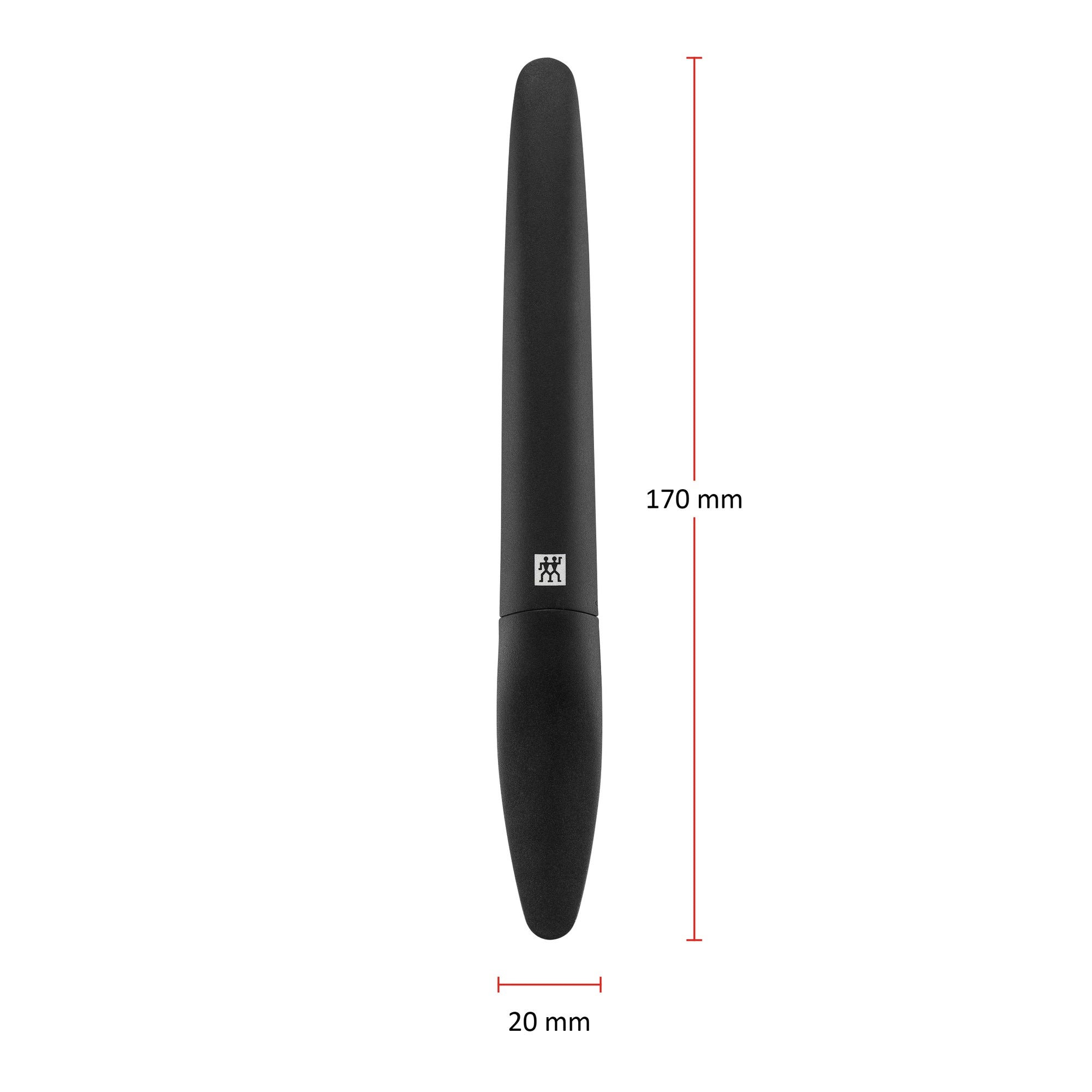 Größenangaben einer ZWILLING Premium Keramik-Nagelfeile. Gesamtlänge beträgt 170mm.