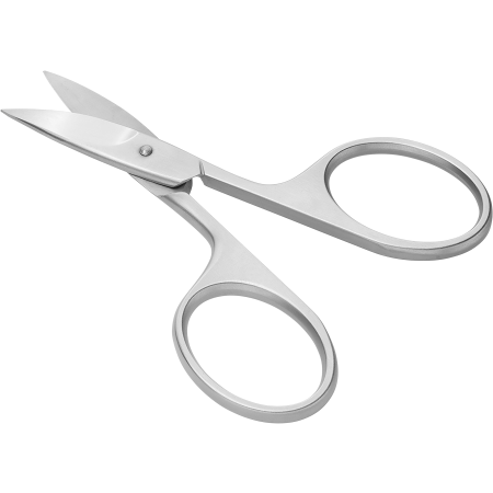 Rückansicht einer ZWILLING Premium Nagelschere aus rostfreiem Edelstahl mit scharfen, präzisen Klingen und ergonomischen Griffen.