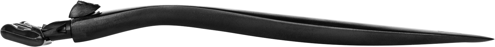 Rasierer, schwarz mattiert