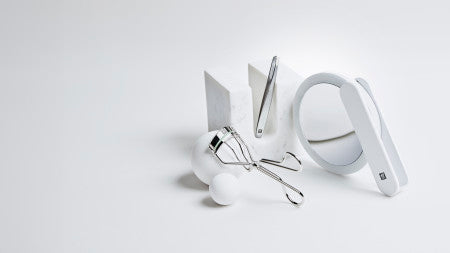 LED-Kosmetikspiegel 10x, wiederaufladbar, Weiß