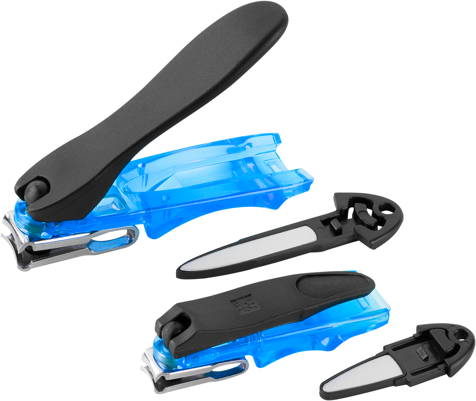 Maniküre Pediküre Nagelknipser Set, blau