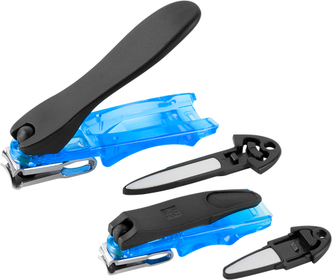 Maniküre Pediküre Nagelknipser Set, blau