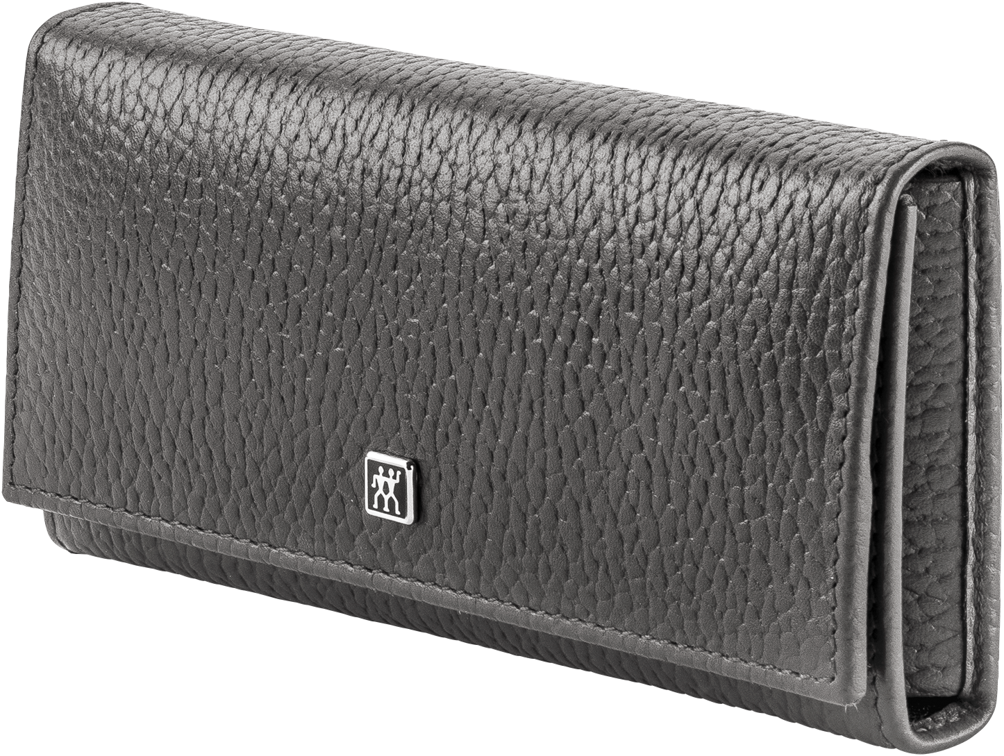 Frontalansicht eines ZWILLING Classic Sets 5tlg. in anthrazit mit den meistgenutzten Pflegeinstrumenten aus rostfreiem Edelstahl.
