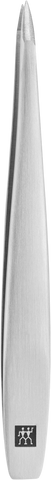 Spitze Pinzette, Edelstahl mattiert