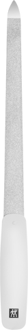 ZWILLING Classic Saphir-Nagelfeile in weiß mit grob-und feinkörnigen Feilenflächen zum Kürzen und Formen.