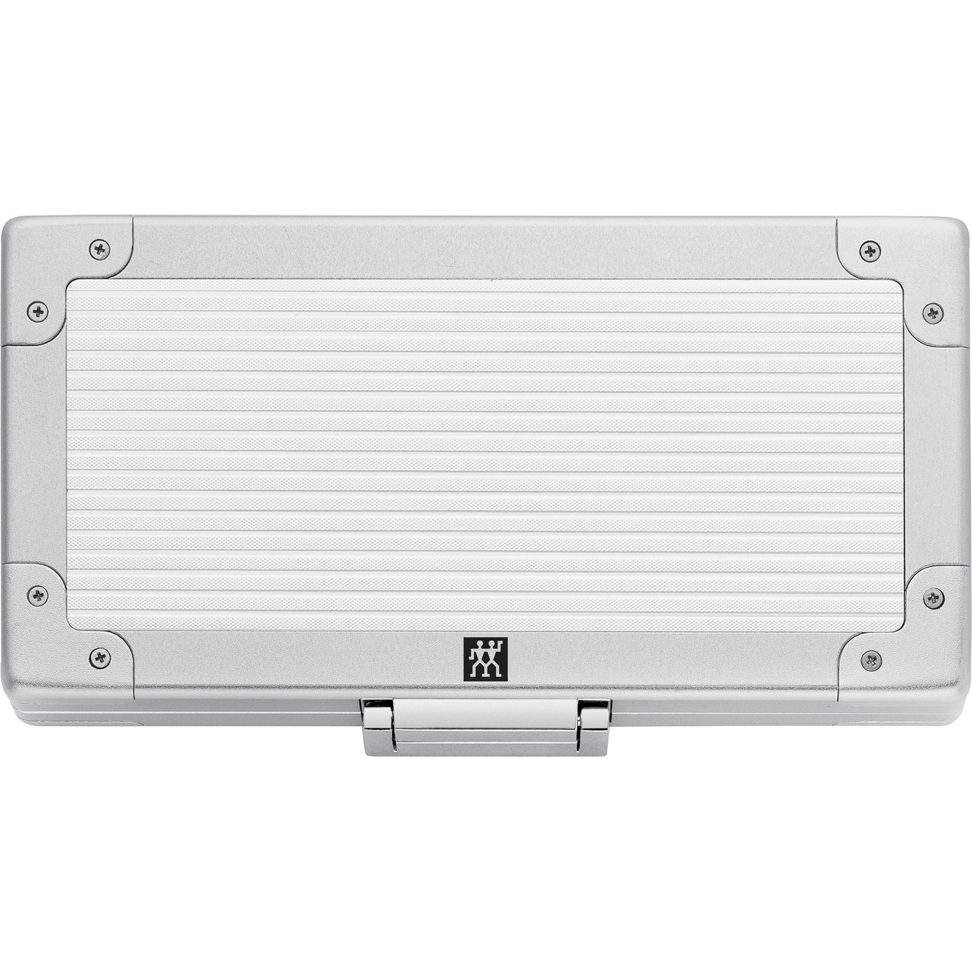 Premium Maniküre Set 5-tlg.Aluminium, silber