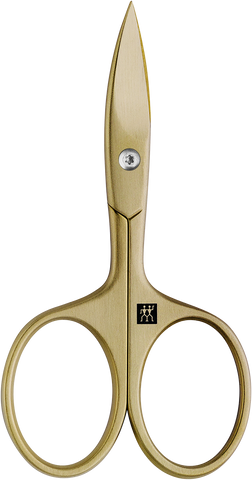 Nagelschere, gold mattiert