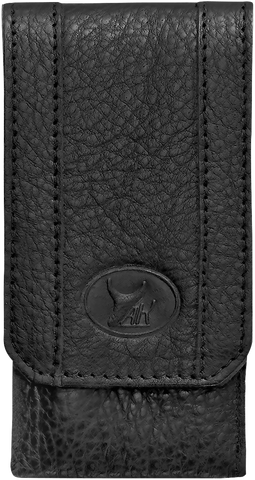 Frontalansicht eines ZWILLING Premium Sets 3tlg. in schwarz mit essentiellen Pflegeinstrumenten aus rostfreiem Edelstahl.
