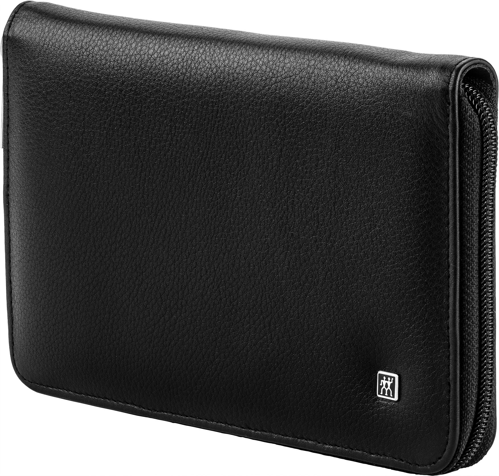 Maniküre Pediküre Set 8tlg. mit Nagelschere, Leder, Schwarz