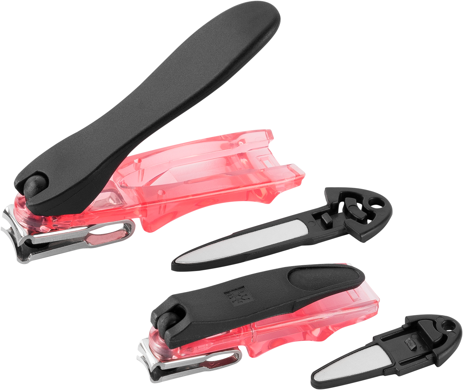 Maniküre Pediküre Nagelknipser Set, rot