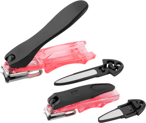Maniküre Pediküre Nagelknipser Set, rot