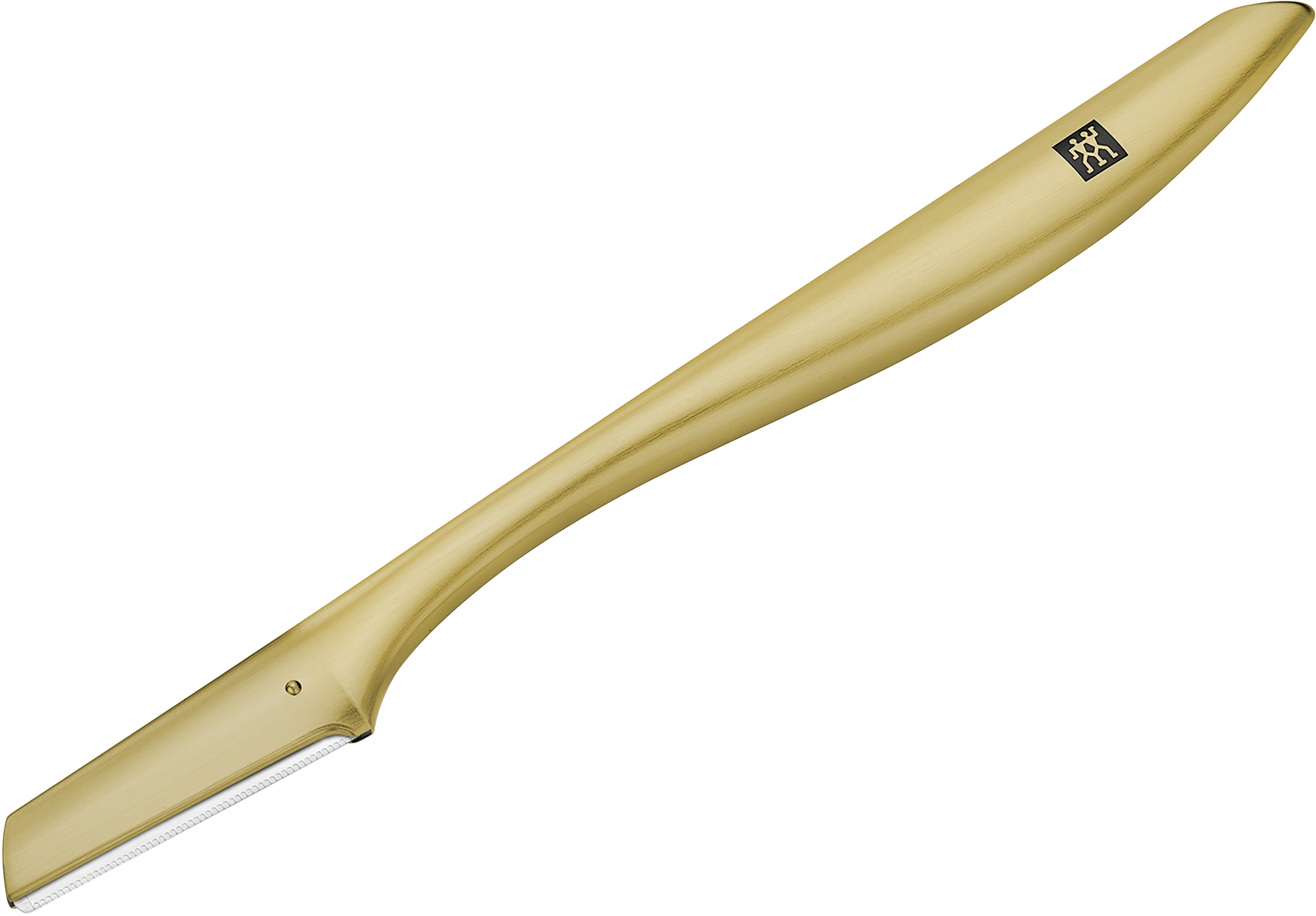 Gesichtshaar-Rasierer, gold mattiert