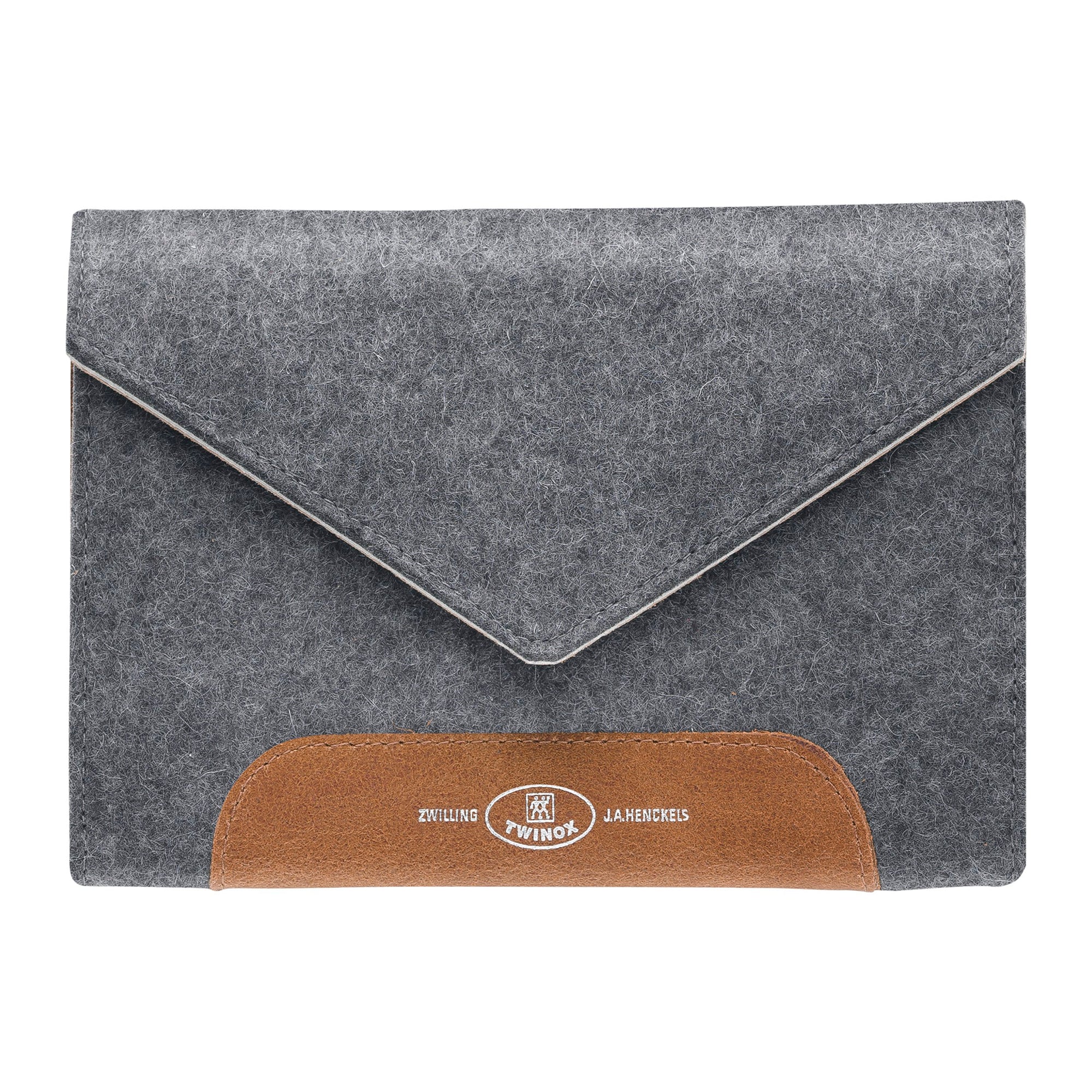 Filz-Etui, grau, 5-tlg.