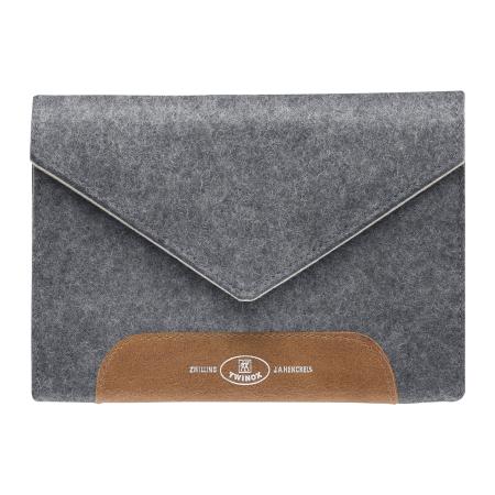 Filz-Etui, grau, 5-tlg.