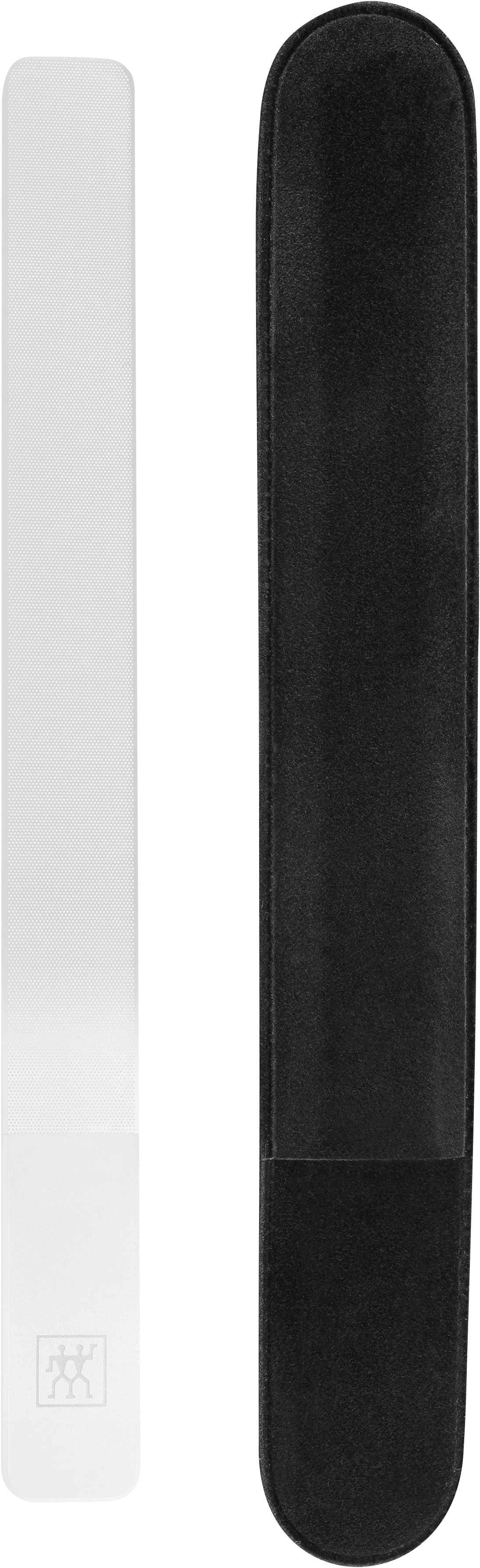 ZWILLING Premium Glas-Nagelbuffer zum Polieren der Nägel, inklusive Hülle.
