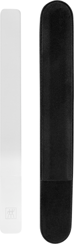 ZWILLING Premium Glas-Nagelbuffer zum Polieren der Nägel, inklusive Hülle.