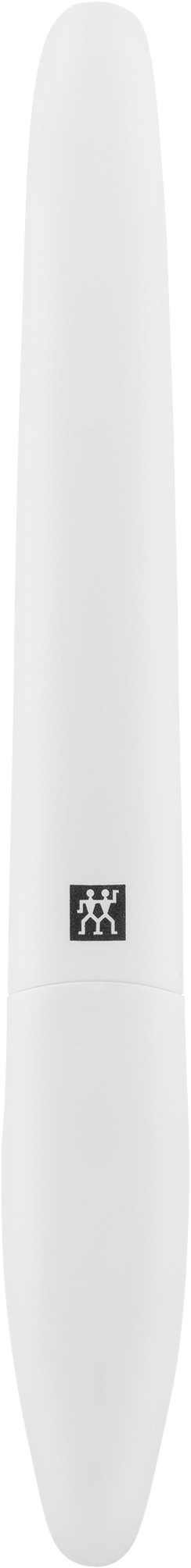 ZWILLING Premium Keramik-Nagelfeile in weiß mit grob-und feinkörnigen Feilenflächen zum Kürzen und Formen, mit Schutzkappe.