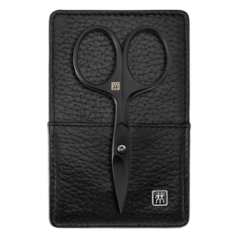 ZWILLING Premium Maniküre Set 3tlg. in schwarz mit essentiellen Pflegeinstrumenten in matt-schwarz.