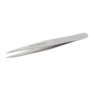 Point Tweezer - Spitze Pinzette, Silver
