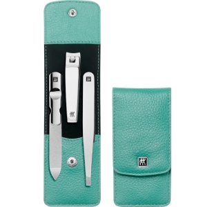 Maniküre Set 3tlg. mit Nagelknipser, Mint