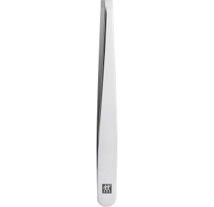 ZWILLING Classic gerade Pinzette aus rostfreiem Edelstahl mit handgeschliffenen, angerauten Spitzen mit großer Zupffläche.