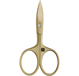 ZWILLING Premium Nagelschere in Gold mit scharfen, präzisen Klingen und ergonomischen Griffen.