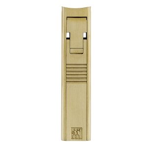 ZWILLING Premium Nagelknipser in Gold mit leicht gebogener Schneide inklusive Nagelfeile.
