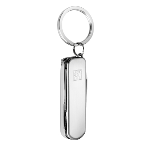 ZWILLING Classic Nagelpflege Multi-Tool mit Nagelknipser, Nagelfeile, Schere und Taschenmesser aus rostfreiem Edelstahl.