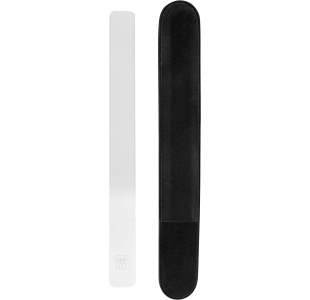ZWILLING Premium Glas-Nagelbuffer zum Polieren der Nägel, inklusive Hülle.